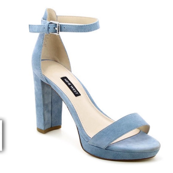 Nine West Shoes - Baby Blue Heels